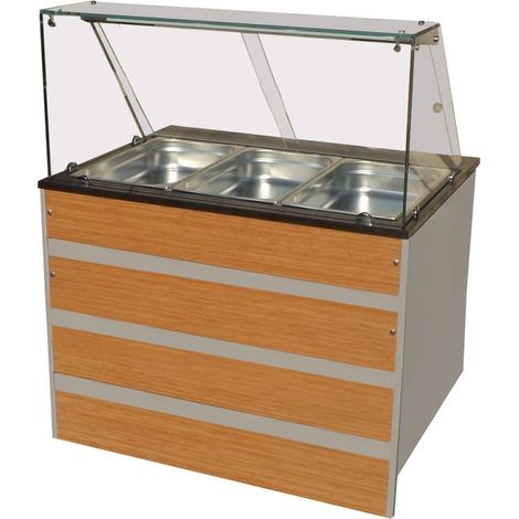 Buffet chaud 3 x GN1/1- - Combisteel (1/2)