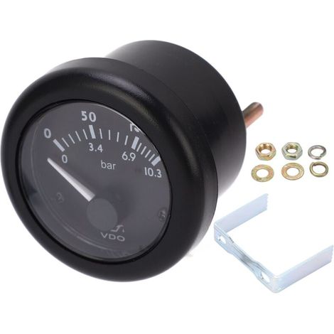 Jauge de pression d'huile de moteur Diesel 2 pouces, compteur de détection de carburant pour générateur Automobile 8-32V 24V (1/5)