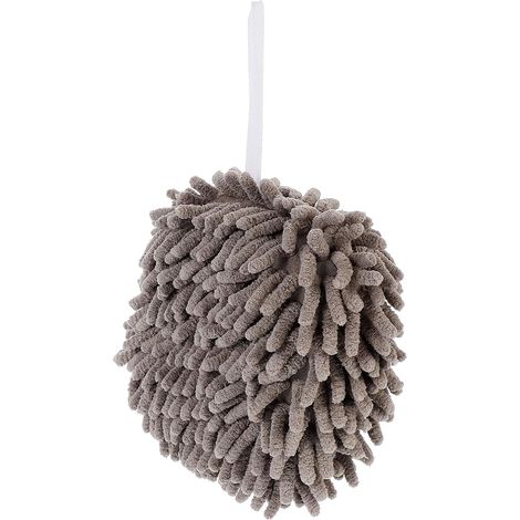 Hand Towel Absorbent Ball Shape Hanging Quick Drying