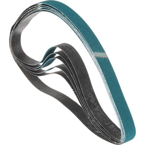 6 Courroies De Ponçage 2 x 42 Pouces Zircone Abrasif Ceinture Papier (1/5)