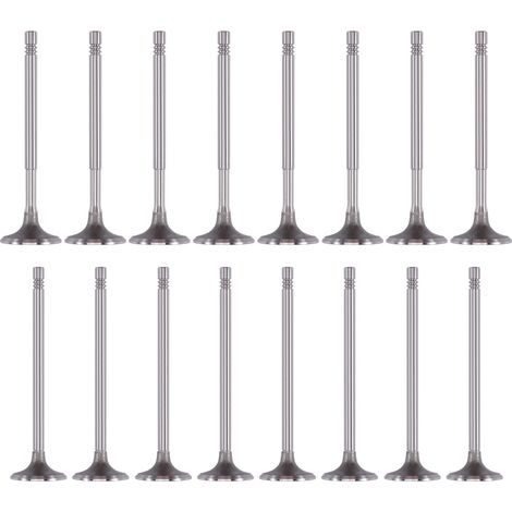 16X Valvola Scarico Valvola for VW Audi 1,4 1,6 16V AUA Golf Bora Lupo Polo Fsi