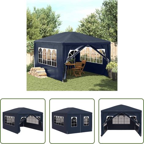 Gartenpavillon - Partyzelt 3x4 m Blau (1/5)