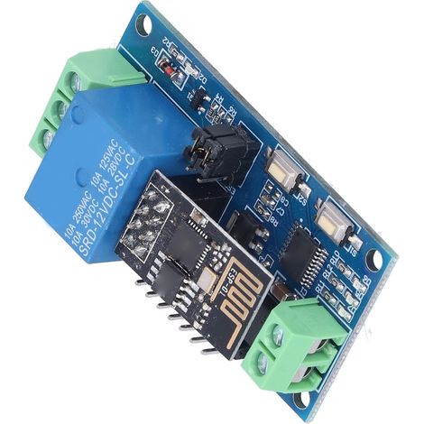 Module relais unidirectionnel, 2 modes de fonctionnement, ESP-01, modules relais WiFi pour téléphone intelligent (1/5)