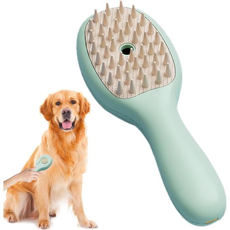 Chat Vapeur Brosse Anti Statique Rapide Peigne Pour L Enl (1/5)