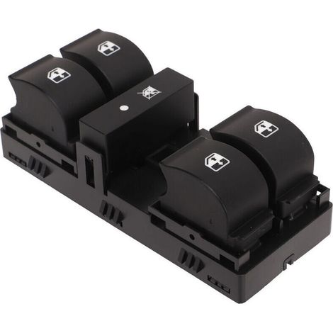 Jeffergarden Interrupteur de fenêtre électrique 735498686, réponse rapide, sensible, tactile confortable, remplacement pour Doblo 263 2009 – 2018