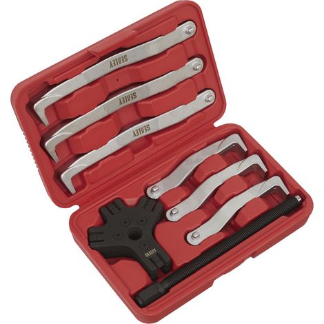 Sealey Fast Action Twin/Triple Leg Reversible Puller Set 8pc 150 & 220mm VS83