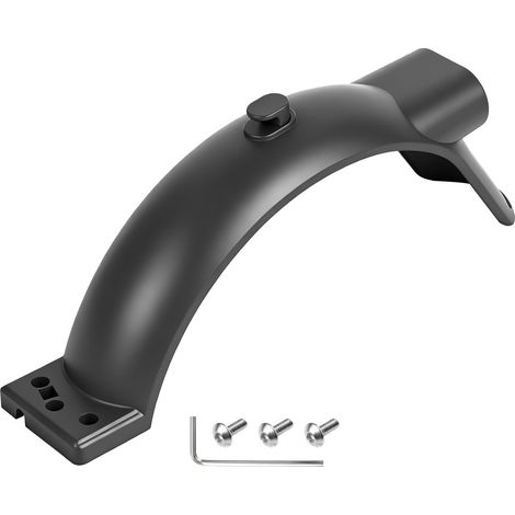 Replacement parts for the rear fender/water deflector of the Xiaomi Mi 5 electric scooter.