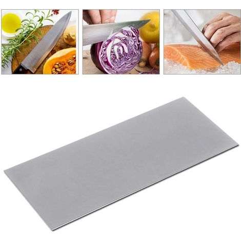 Pietra per affilare grana 1500 – diamantata – rettangolare – cucina / casa / esterni – affilatura coltelli