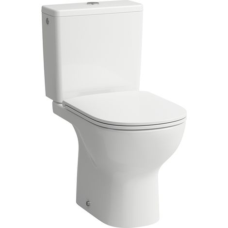 LAUFEN LUA combinaison WC sur pied, sortie verticale,