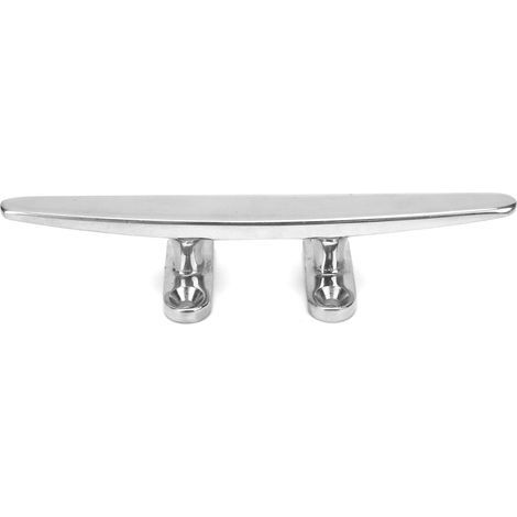 CFTGIW 8in Stainl Steel Boat Dock Cleat Well Polished for Rope Marine Boat Hardware Dock Cleatstainl Steel Cleat Boat Cleatdeck Rope Cleatyacht CleatMarine Hardware Portable Fetu Compact. (1/5)