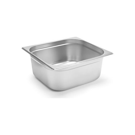 Contenitore GN 2/3, altezza 150 mm, acciaio inox - Hendi 800249