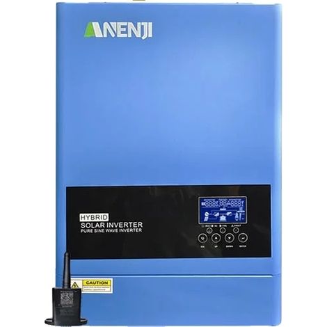 Onduleur Solaire Hybride, Puissance Évaluée de 6,2KW, Charge Solaire MPPT de 120A, Tension d'Entrée de 230V (1/2)