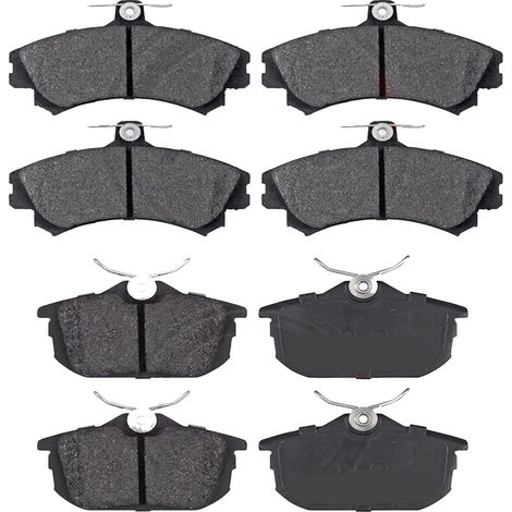KIT PASTIGLIE FRENO ANTERIORI E POSTERIORI compatibile con MITSUBISHI PAJERO II (V3W) / PASTIGLIE FRENANTI AUTO OEM P 54 029,P 54 031 / SOSTITUZIONE DIRETTA / BASSA POLVERE / SILENZIOSO