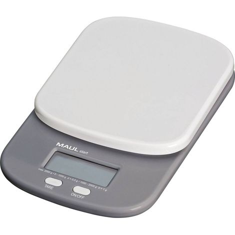 Maul 1623082 Bilancia per lettere Portata max. 2000 g Risoluzione 0.5 g, 1 g a batteria Grigio (opaco) (1/3)