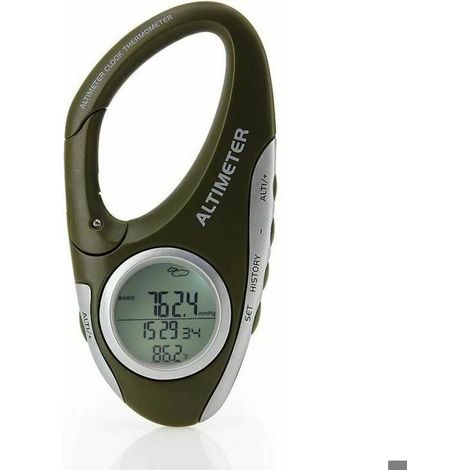 Baromètre, altimètre et thermomètre multifonction, prévisions météo, rétro-éclairage, idéal pour camping et escalade ENEVAOCT (1/5)