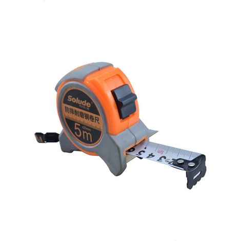 Mètre ruban autobloquant de 5 mètres en acier inoxydable pour le travail du bois 5025A