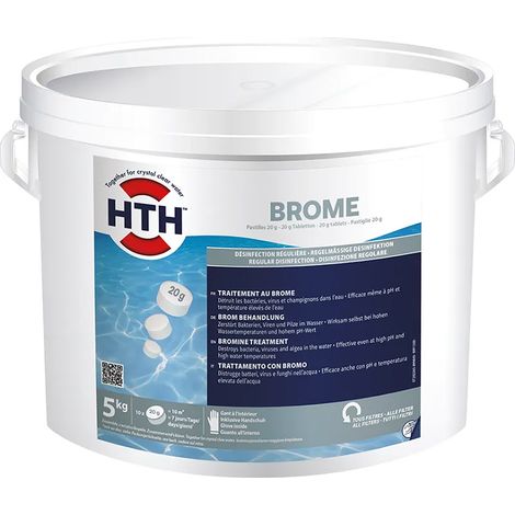 Brome lent pastilles 20g 5kg - Hth - BROME 5KG
