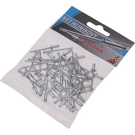 WESTBERG Blindnieten ALU 4,0x8mm 50 Stück 23976.01
