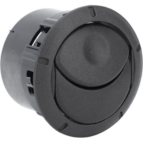 TONYSA Couvercle de bouche d'aération intérieur Améliore la ventilation Longue durée 8200212480 pour Dacia Logan Sandero Noir