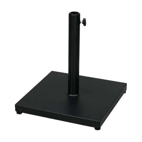 Domo Mea Base per Ombrellone - Cemento Nero - 45x45 cm (1/3)