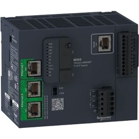 Automate Modicon M262 Ethernet RJ45 Schneider Electric - TM262L10MESE8T (1/5)