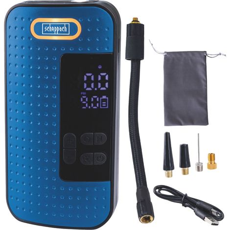 Akku-Handkompressor 8V 10,3 bar 2000 mAh Scheppach ac10/8v