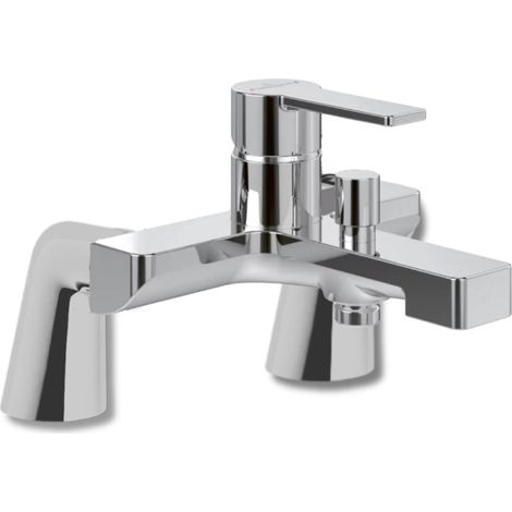 Mezclador de bañera mecánico con columnas VILLEROY ET BOCH Architectura (1/3)