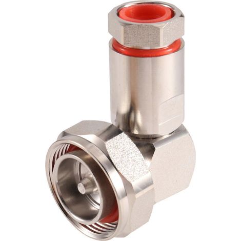 Connecteur coaxial RF 7/16 DIN mâle coudé à serrer pour câble flexible 1/2 pouce (1/5)