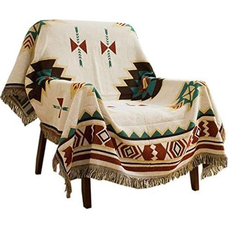 Navajo-Azteken-Teppich/Decke, böhmisches Stammesmuster, geometrisches Stammesmuster (1/5)