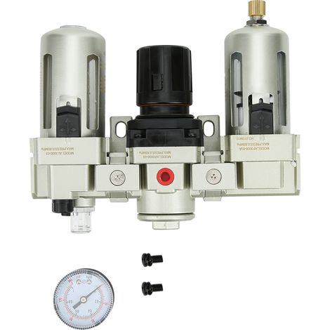Séparateur d'huile-eau purge automatique triple filtre gaz liquide filtration (1/5)