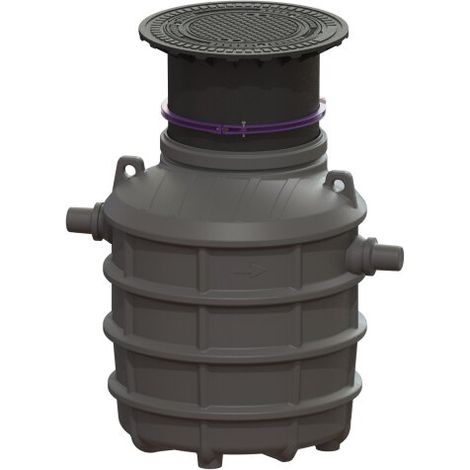 KESSEL 93002/80D Séparateur de graisses EasyClean encastré