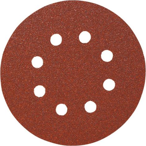Starcke Papier-Klett-Schleifscheibe (A) Lochung 8fach,⌀ 125 mm, Körnung: 60 (1/2)