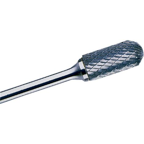 Fresas Rotativas Metal Duro Dentado Cruzado Cilíndrica con Radio                                                          Ø 3mm - Largo corte 13mm - L 38mm
