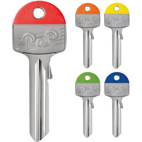 CHIAVE KEYLINE POP COLORATE Mod. COR6D (CB6) Colori Assortiti Conf. 100 pz