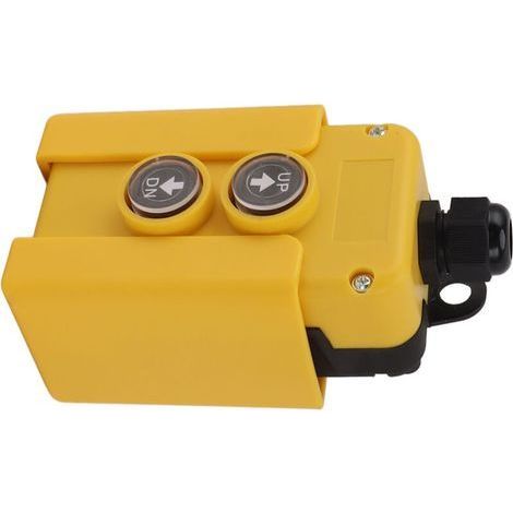 Télécommande de remorque à benne basculante 12V DC, 4 fils, 3 interrupteurs haut et bas pour plate-forme de levage de grue (1/5)