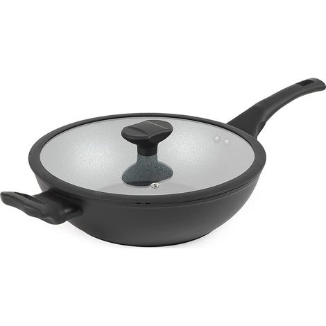 Wok alto Russell Hobbs RH01860EU7 Crystaltech de 28 cm (1/3)