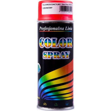 400 ml fluoreszierendes rotes Spray - MTP FL CZ