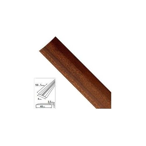 Wolfpack Linea Profesional 02541150 Tapajuntas Adhesivo para Moquetas Metal Sapelli 98,5 cm (1/3)