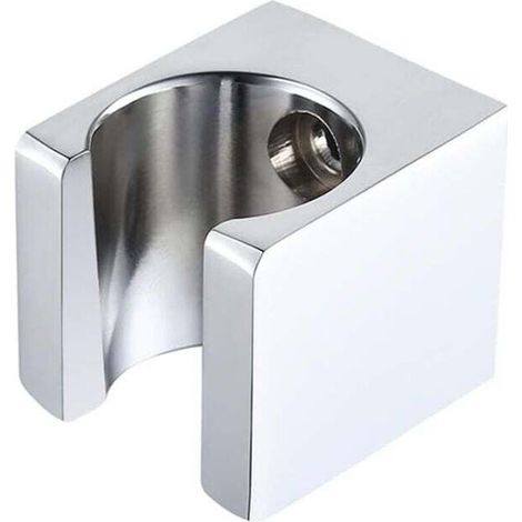Wandmontierter Duschhalter aus Messing für Handbrause, Chrom-Finish – Elegantes und langlebiges Badezimmeraccessoire – KZQ