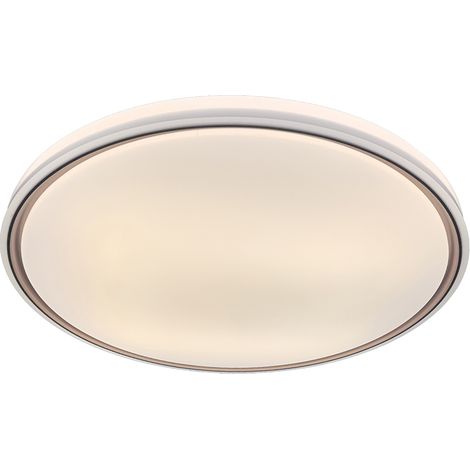 V-TAC 60W LED-Deckenleuchte 6000lm CCT Dimmbar mit Fernbedienung Braun 24203 (1/5)