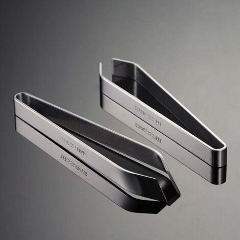 Set of 2 Professional Stainless Steel Food Tweezers - Fish Bone Tweezers - Fish Bone Tweezers (1/5)