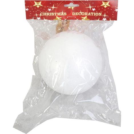 Sfera di polistirolo autodecorativa 11,5 cm [HY-011]