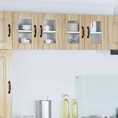 Küchenschrank Lucca 2 pcs Sonoma-Eiche 60 x 31 x 40 cm