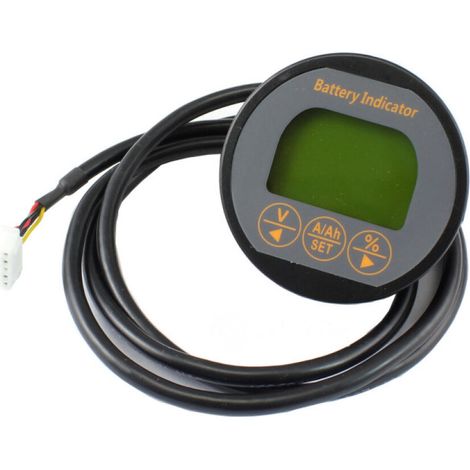 Voltmètre-ampèremètre 80 V 50 A pour caravane, camping-car et voiture