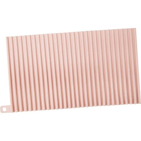Égouttoirs pliables en silicone, ustensile de cuisine multifonctionnel pour la vaisselle et la maison-B-Pink (1/5)