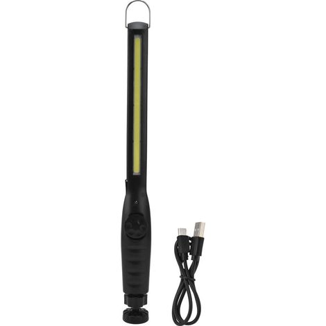 Strip LED of work COB 2200 mAh to intensity variable, rechargeable, with hook and magnet. Lighting emergency (1/5)