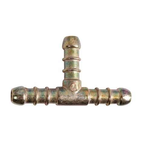 Favex – Raccord gaz en T laiton pour butane et propane – Diamètre 10 mm – Fixation emboîtement – Lot de 3 pièces