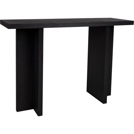 Recibidor de madera negro 120x40x81 (1/5)