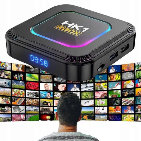 Boîtier TV intelligent 8K 4K Android 13 WiFi 6 Bluetooth Lecteur multimédia en streaming (1/5)