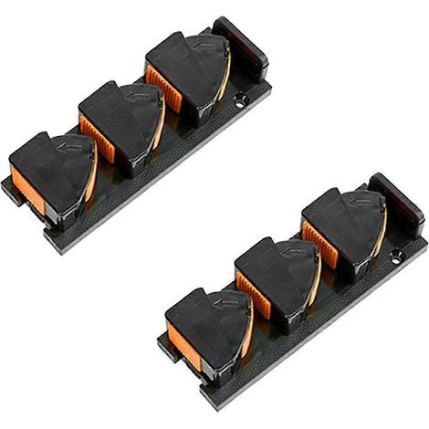 Vertikale Wandhalterung für Angelruten, Wandmontage für Garage, orange. (1/5)